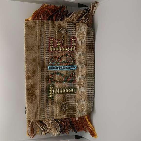 Ale by Allessandra Fringe Tribe Clutch - Picture 1 of 6